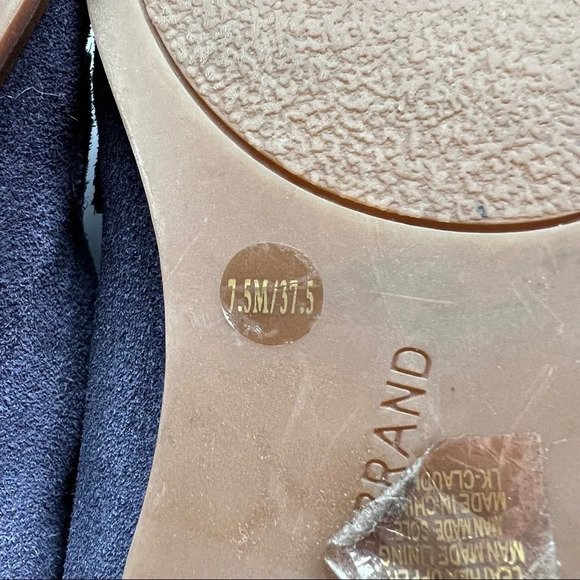 Lucky Brand Chennie Loafer Flats in Blue Womens Size 7.5 - Picture 8 of 11